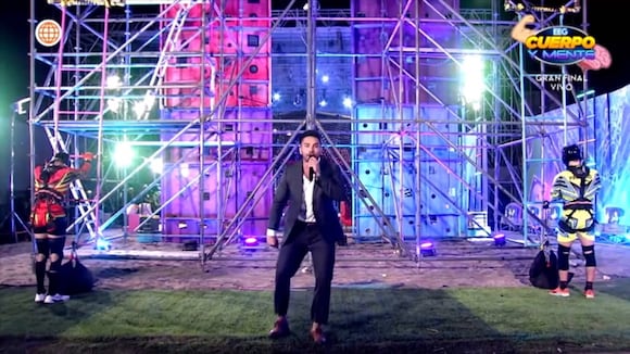 Nicola Porcella se encuentra en el set de Esto es Guerra