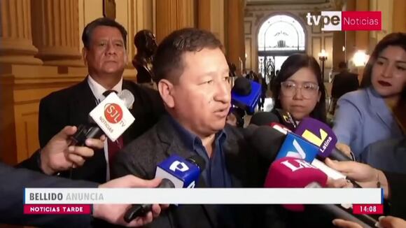 TROME | Guido Bellido presentará proyecto de amnistía para Pedro Castillo (Tv Perú)