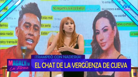 TROME - Cueva coqueteaba con Nadeska y Pamela López lo descubrió