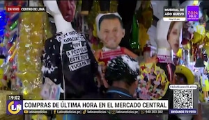 Cientos de personas realizaron compras de último momento en el Mercado Central