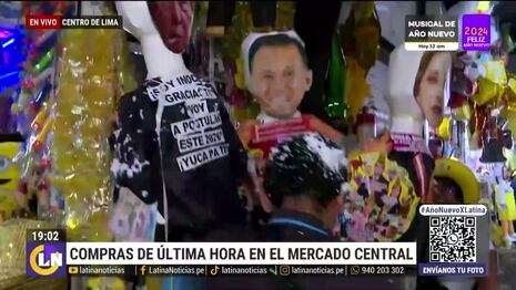 Cientos de personas realizaron compras de último momento en el Mercado Central