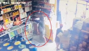 Piura: Pistoleros asaltan tienda, golpean a trabajadores y se llevan hasta las monedas | VIDEO