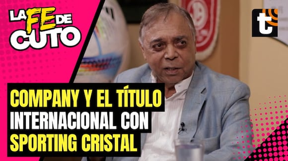 Miguel Company recuerda el título internacional que ganó con Sporting Cristal