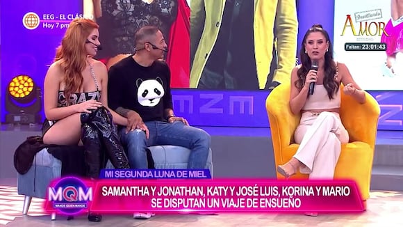Maicelo cuenta cómo inició su historia de amor con Samantha Batallanos