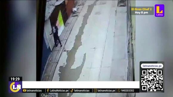 Sujeto deja bomba molotov