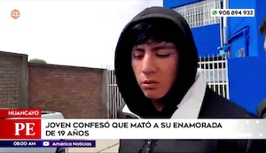 Feminicidio en Junín: joven confesó que asesino a cuchillazos a su enamorada de 19 años