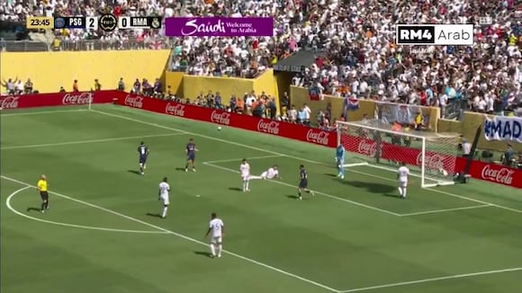 Gol de Fabián Ruiz para el 3-0 de PSG vs. Real Madrid. (Video: X)