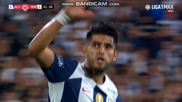 Carlos Zambrano anotó el 1-1 de Alianza Lima vs. Deportivo Municipal. (Video: Liga 1 Max)