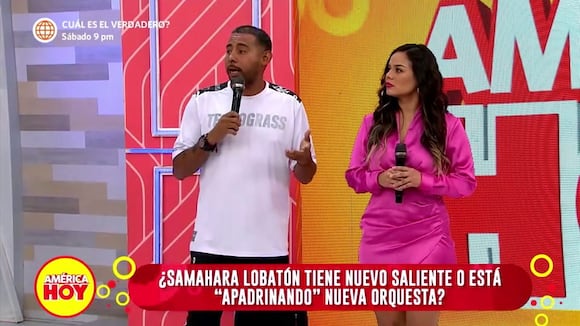 Abel Lobatón habla de su hija Samahara