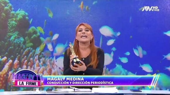 TROME | Magaly saca cachita con su premio