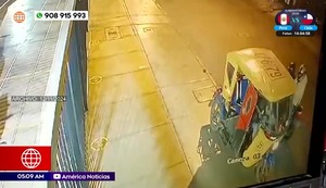 Comas: revelan video del momento en que mototaxista es asesinado por sicario