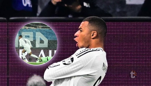 Mbappé anota el 1-0 de Real Madrid ante Atalanta por Champions League (Video: ESPN)