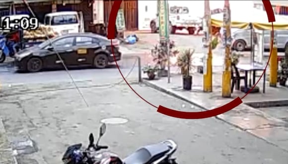 SJM: El momento exacto de la explosión en una chatarrería que dejó una niña fallecida