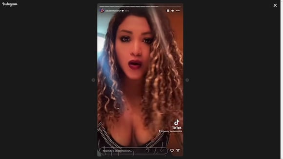 Instagram: Historias de Paula Arias