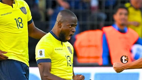 Enner Valencia anota 1-0 de Ecuador vs Perú en Quito. (América TV)