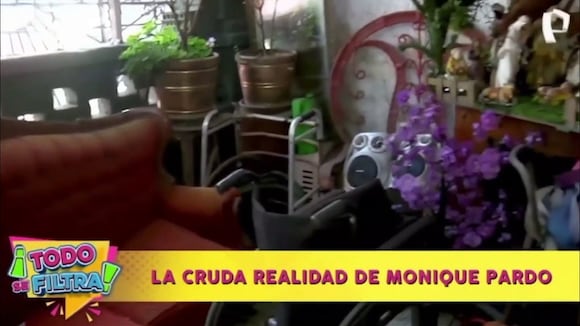 TROME | Monique Pardo vive en deplorables condiciones