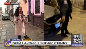 La ‘Negra Petróleo’ salvó de morir tras balacera en La Victoria entre policías y delincuentes