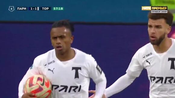 Primer gol de Yordy Reyna en la Liga Rusa