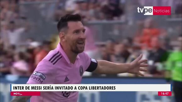 Inter de Miami sería invitado a jugar la Copa Libertadores 2024