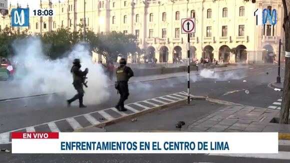 TROME | Batalla Campal en la Plaza San Martín (Canal N)