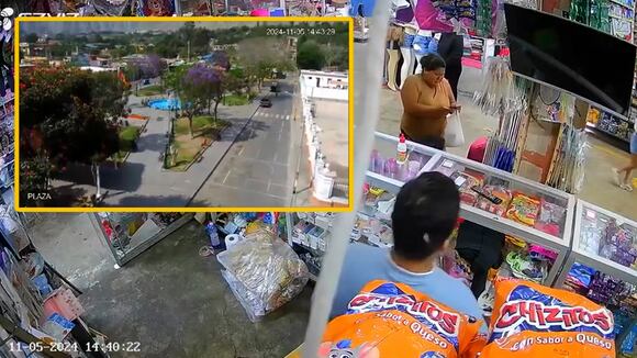 Temblor en Cañete: Cámaras captaron el momento exacto del fuerte sismo