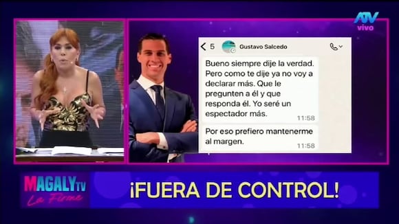 TROME | Gustavo Salcedo después de la paliza que le metió a productor de Maju Mantilla (Magaly TV)