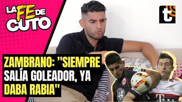 Carlos Zambrano Vs Lewandowski, el defensor tenia seco al delantero polaco