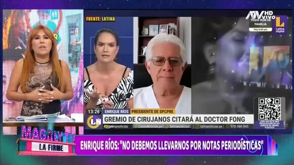 TROME - Magaly explota contra presidente del Gremio de Cirujanos: “Vergüenza de médico, una imbecilidad”