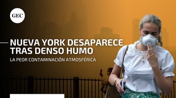 Nueva York se cubre de humo por incendios forestales