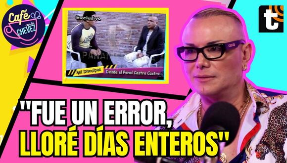 Café con la Chevez: Carlos Cacho se arrepiente por entrevistar al asesino de Marco Antonio