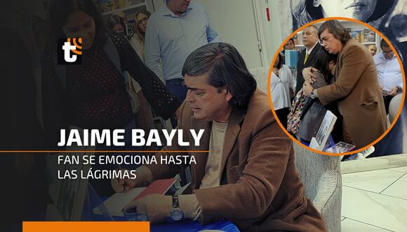 Jaime Bayly emociona a fan