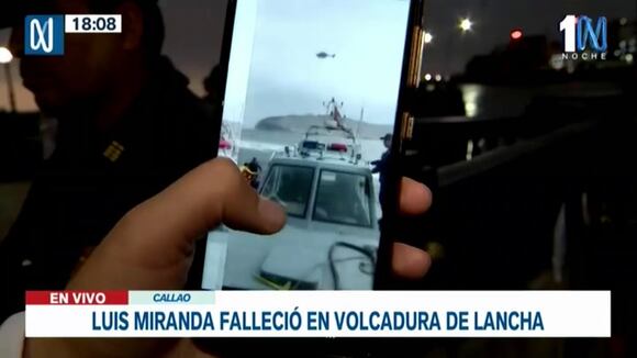 TROME | Rescate de los pasajeros de lancha en el Callao (Canal N)