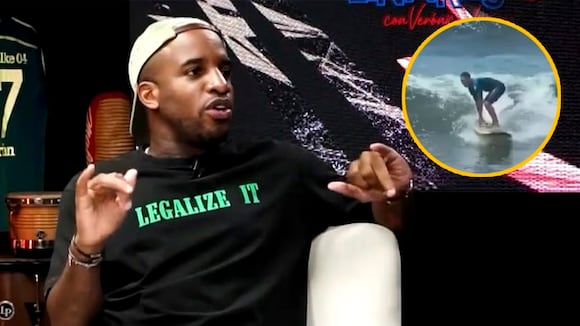 Farfán revela el gusto deportivo de su hijo Adriano: “Se ha inclinado por el surf”