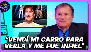 Miguel Barraza vendió su carro para irse con Bélgica Rodas, pero ella le fue infiel: “Se fue con otro”