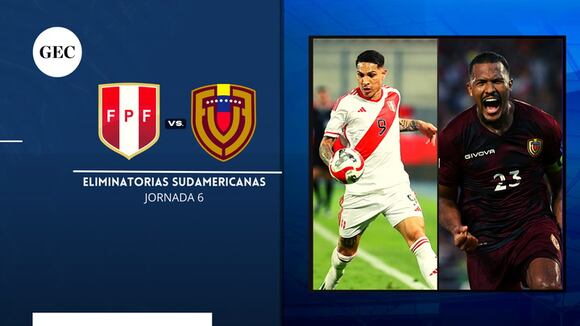 Perú vs. Venezuela: horarios, apuestas y dónde ver las Eliminatorias 2026