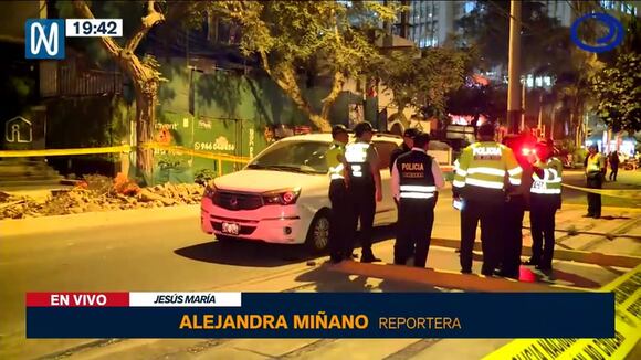 TROME - Balacera en Jesús María: Delincuentes en moto balean mujer en su camioneta