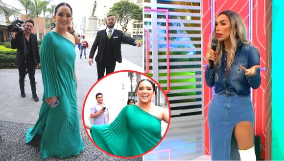 Daniela Darcourt y su forma de vestir en boda de Karen Schwarz