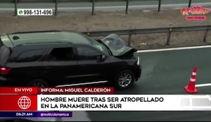Villa El Salvador: Hombre muere tras ser atropellado por camioneta en la Panamericana Sur