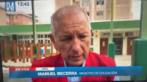 TROME - Ministro de Educación y su polémico comentario sobre menores en las marchas: “Ni los animales exponen así a sus hijos”