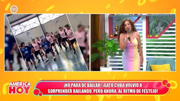 Janet Barboza coquetea con Guadalupe