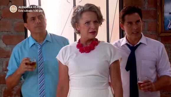 Teresita se enfrenta a Eva