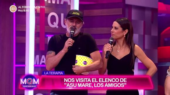 Cachín suelta grosería en vivo