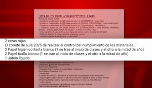 ¿Conoces tus derechos? Lo que exigen colegios y lo que no pueden pedir