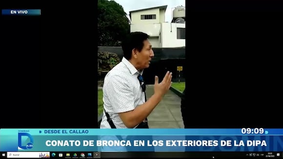 Pelea entre Carlos Almerí y David Waisman en la DIPA