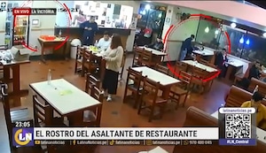 ¡Horror en La Victoria!: Delincuentes armados asaltaron restaurante de caldo de gallina en presencia de dos niños | VIDEO