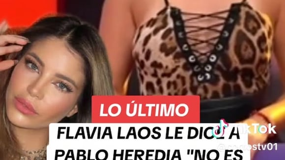 TROME - Flavia FULMINA a Pablo Heredia y no teme que siga hablando de ella: “No es de hombre hablar por plata”
