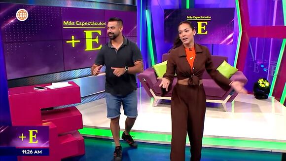 Jazmín Pinedo cachetea a su compañero