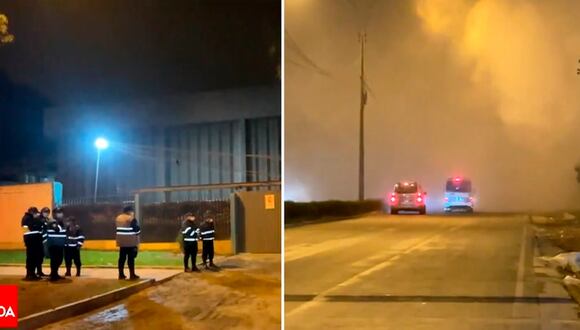 Chaclacayo: Vecinos evacuaron sus viviendas ante el derrame de producto químico en fábrica