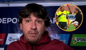Jean Ferrari incómodo con el arbitraje tras derrota de la ‘U’: “Hay mucho llorón de otros equipos”