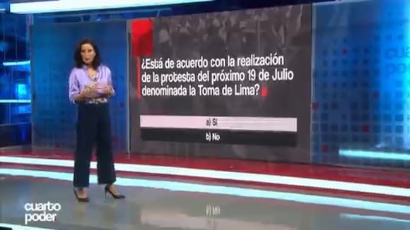 Toma de Lima se realizará este miércoles 19 de julio | VIDEO: Cuarto Poder